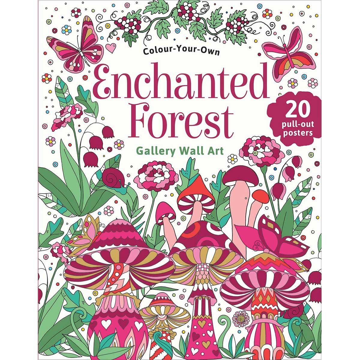 Sách Gallery Wall Art - Enchanted Forest