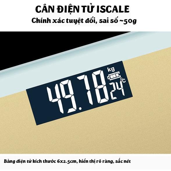 CÂN ISCALE 180KG , CÂN SỨC KHỎE ĐIỆN TỬ