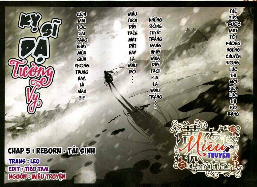 kỵ sĩ dạ tường vy chapter 5 1