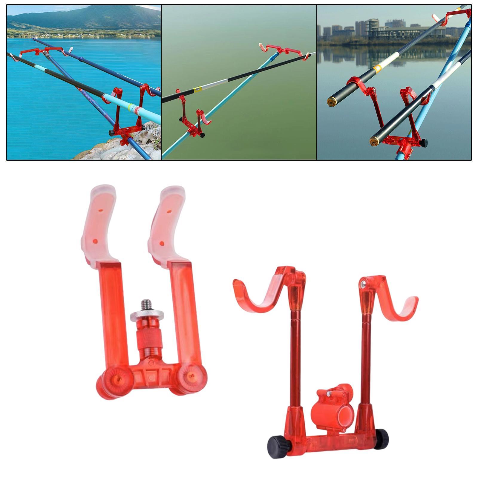 Fishing Rods Holder Rest, Fishing Pole Support Rack, Portable Adjustable Tool, Fishing Rod Rack Stand Fishing Rod