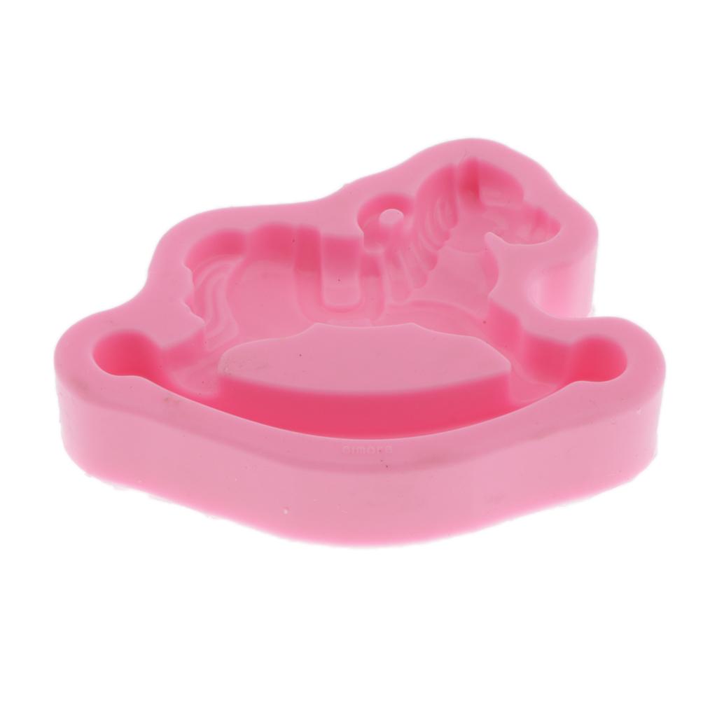 Hobbyhorse Nến Thơm Sáp Máy Tính Bảng Khuôn Silicon DIY Sáp Thủ Công Xà Phòng Khuôn Mẫu