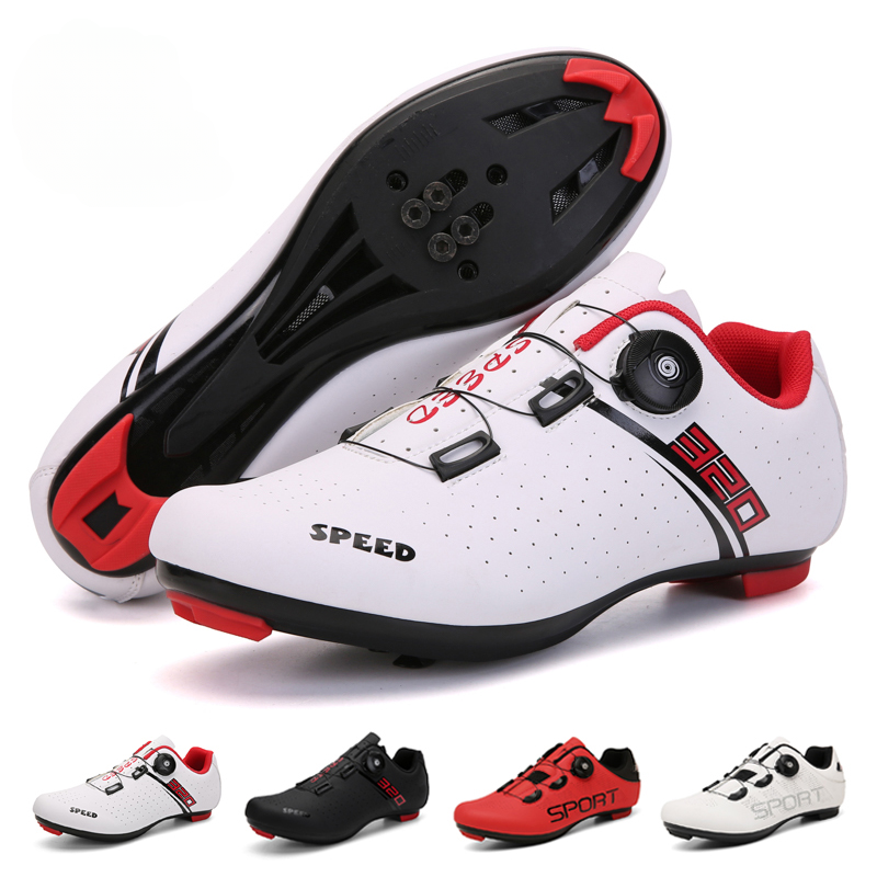 2023 Giày đi xe đạp MTB Road Bike Boots Color: 206-rubber-white Shoe Size: 36