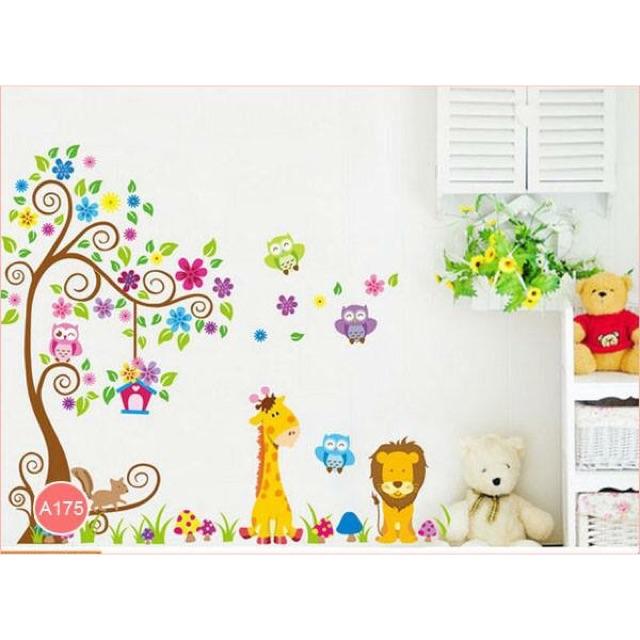 Decal vườn thú