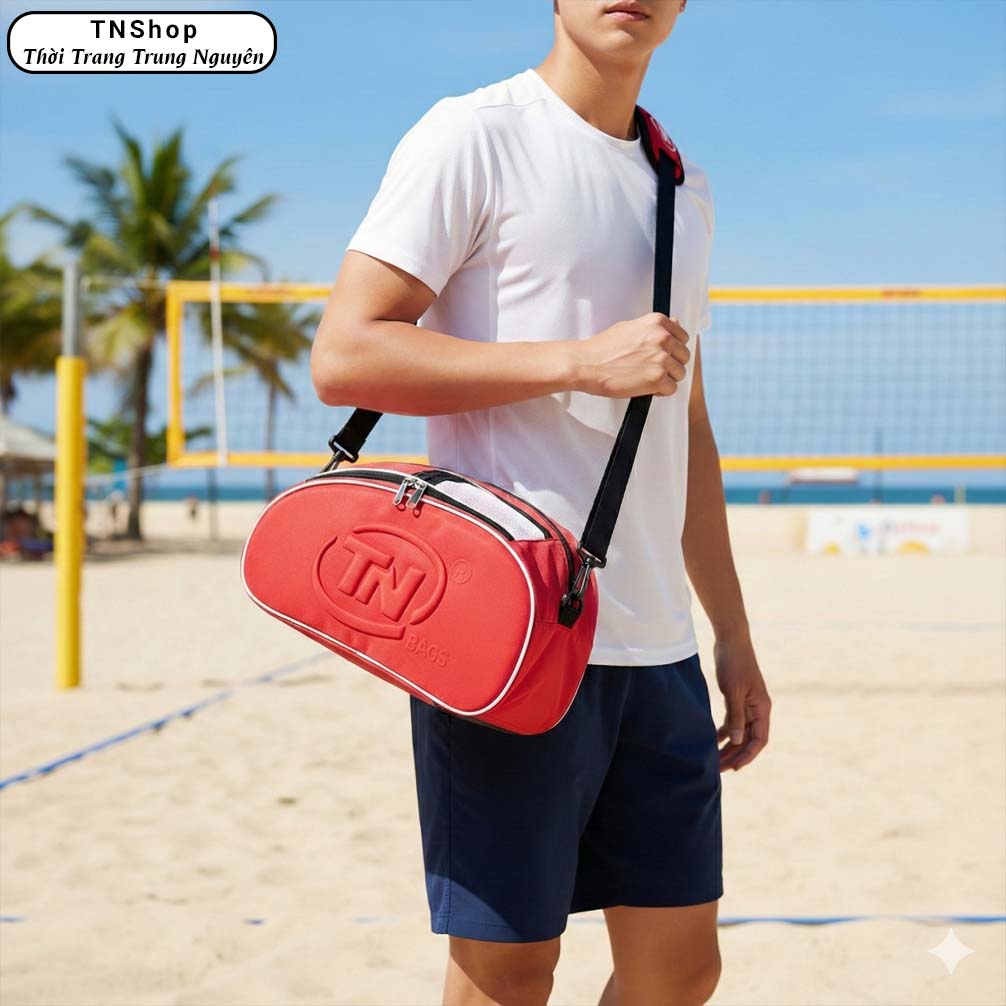 Túi Đựng Giày TN Bags TN.B9002 - Túi Thể Thao 2 Ngăn Chống Thấm, Gọn Nhẹ, Tiện Lợi Mang Đi Tập Luyện &amp; Du Lịch