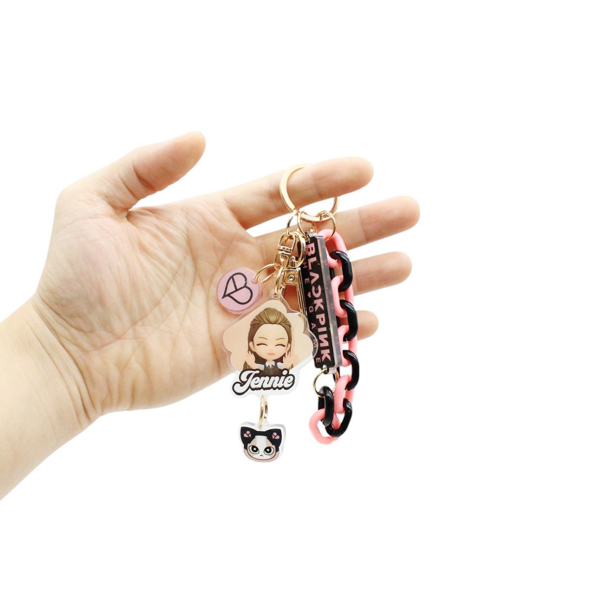 Combo Bộ 4 Móc Khoá Trang Trí BlackPink The Game - BPTG-2403017 - Đủ Thành Viên