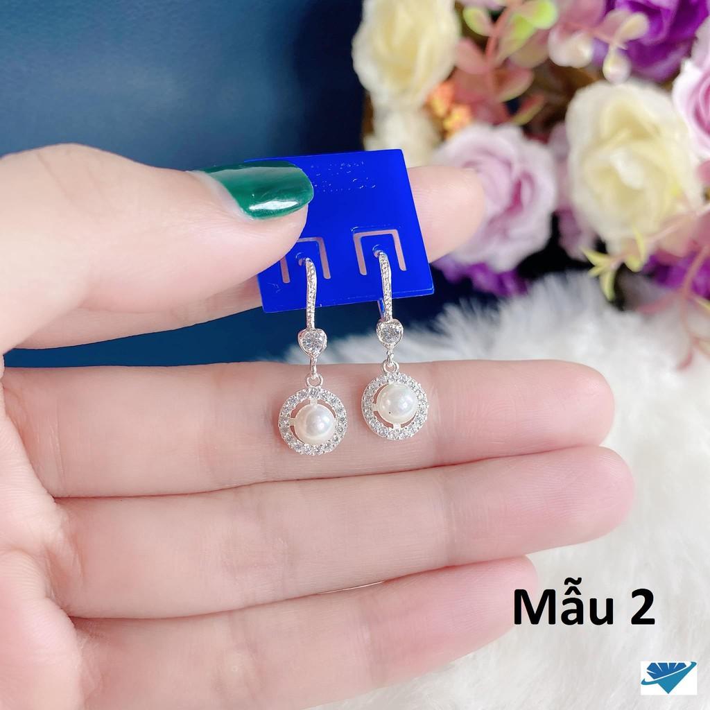 Bông tai bạc nụ sao thời trang chất liệu bằng bạc MS057s