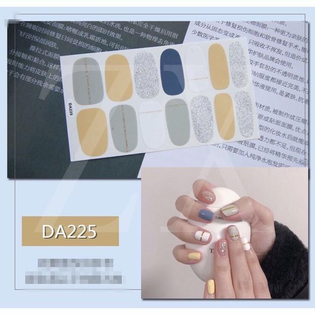 Set dán móng tay nails dán nghệ thuật nhiều màu - có ngay bộ móng đẹp trong 5 phút (Nail wraps / Nail stickers)