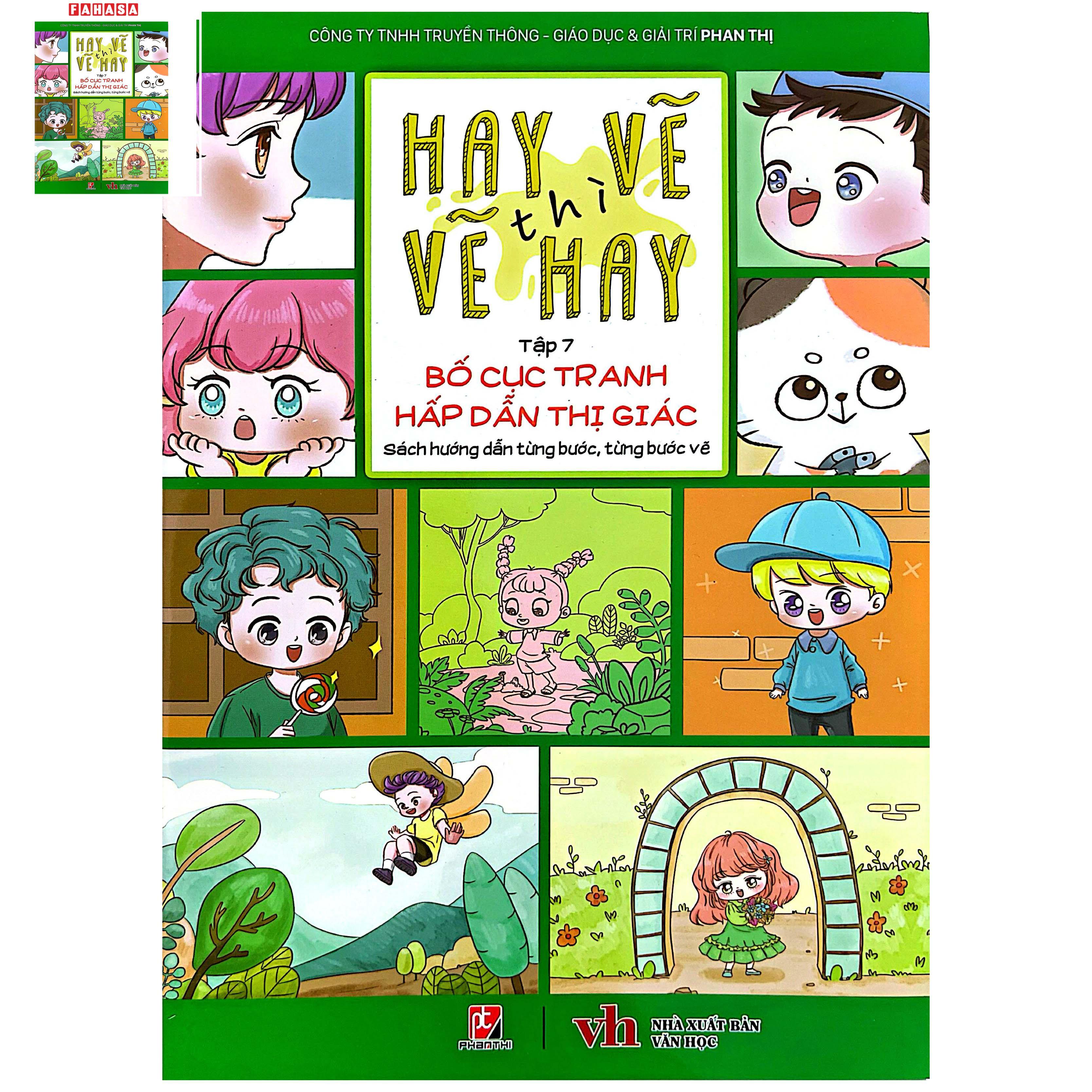 Sách - Hay Vẽ Thì Vẽ Hay - Bố Cục Tranh Hấp Dẫn Thị Giác