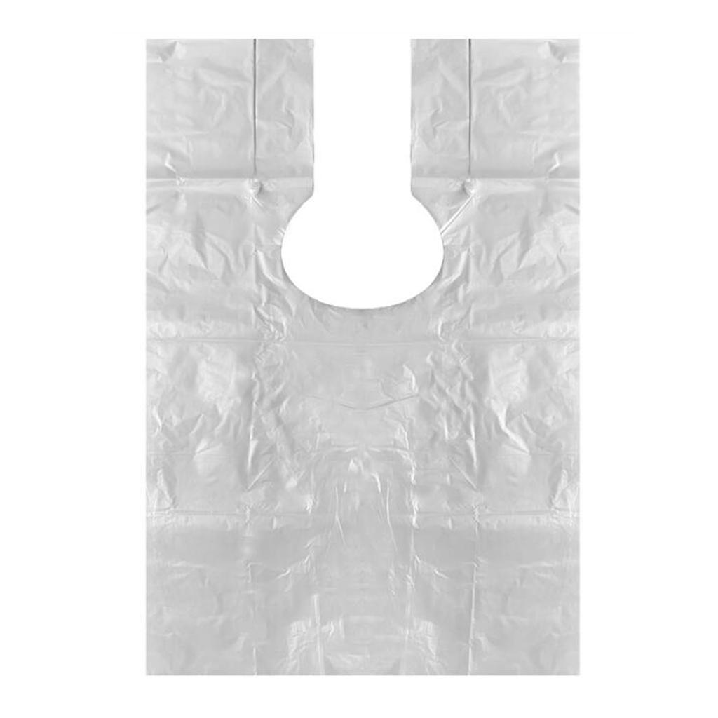 200x Disposable Hair Cutting Cape Gown Unisex Salon Barber Shop Capes Cloth