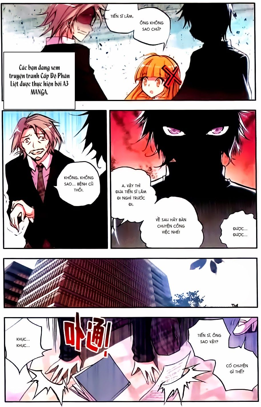 cấp độ phân liệt chapter 13 12