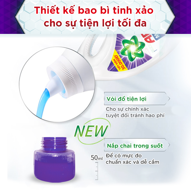 Nước Giặt Ariel giữ màu chai 2.4kg