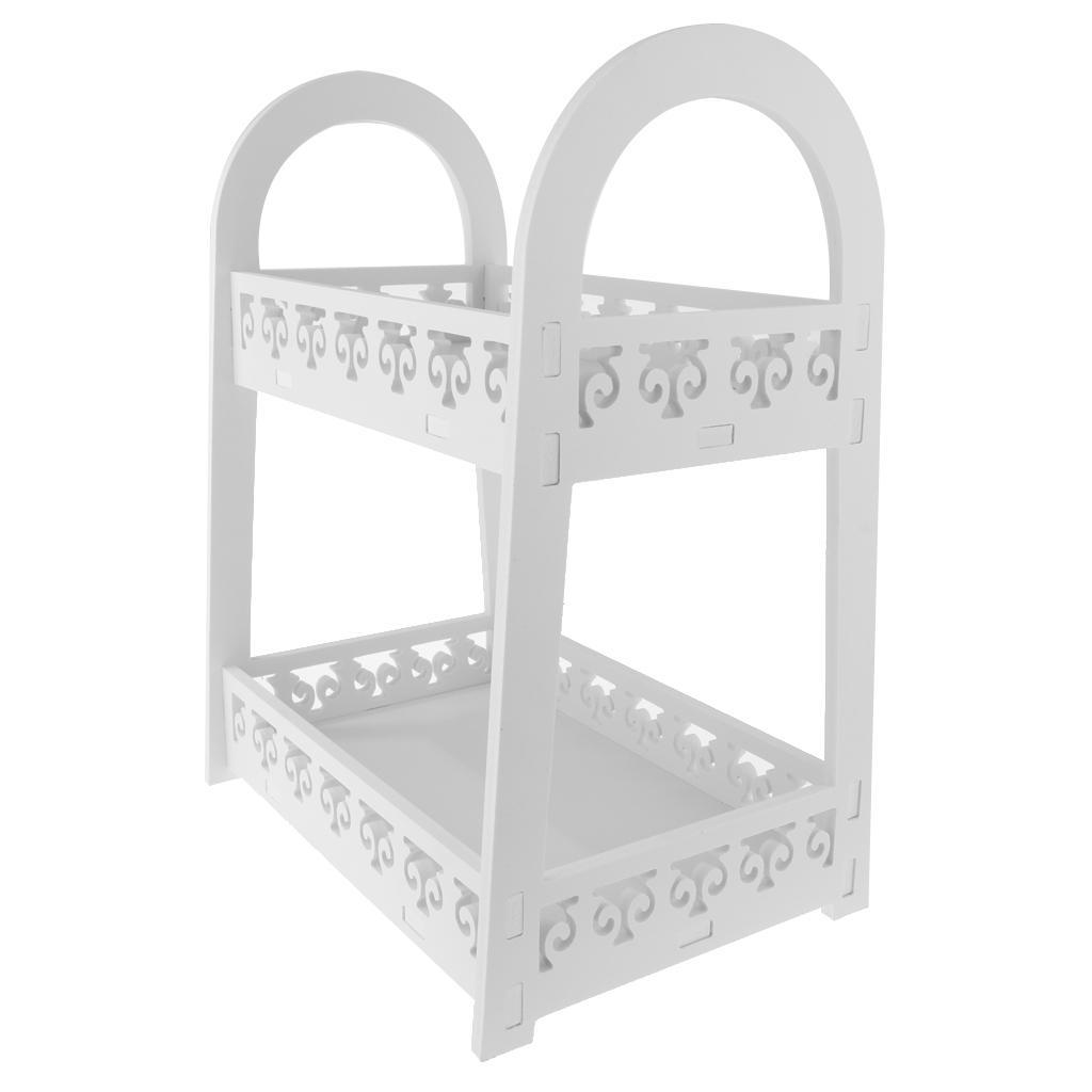 Shelf Storage Organiser -Home Bathroom, Bedroom, Kitchen,Office Display Rack