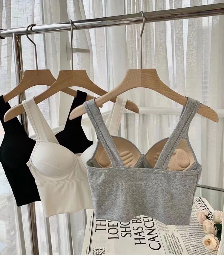 Áo Bra nữ cup ngực gợi cảm chất cotton mềm mại 667