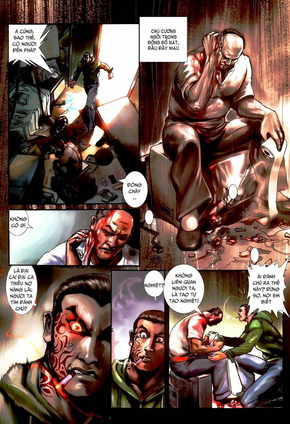 hỏa hồng niên đại hắc cốt đường chapter 468 12