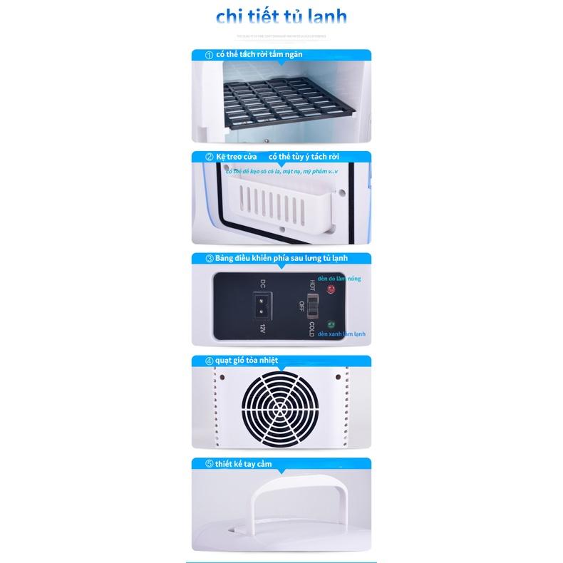 Tủ lạnh MINI đa năng 4L/ 8L dùng trên ô tô HĐ
