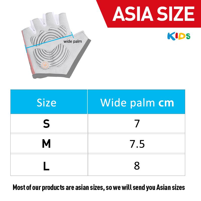 Santic Mùa Hè Trẻ Em Mới Của Găng Tay Xe Đạp 3-6 Năm Tuổi Bé Trai Và Bé Gái Xe Đạp Chống Trơn Trượt Ngắn ngón Tay Găng Tay Thể Thao Thoáng Khí