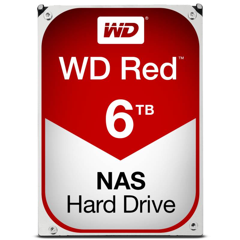 Ổ Cứng HDD NAS WD Red 6TB/256MB/5400/3.5 - WD60EFAX- Hàng chính hãng