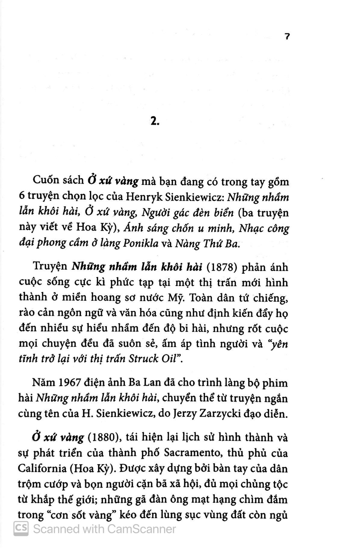 Ở Xứ Vàng