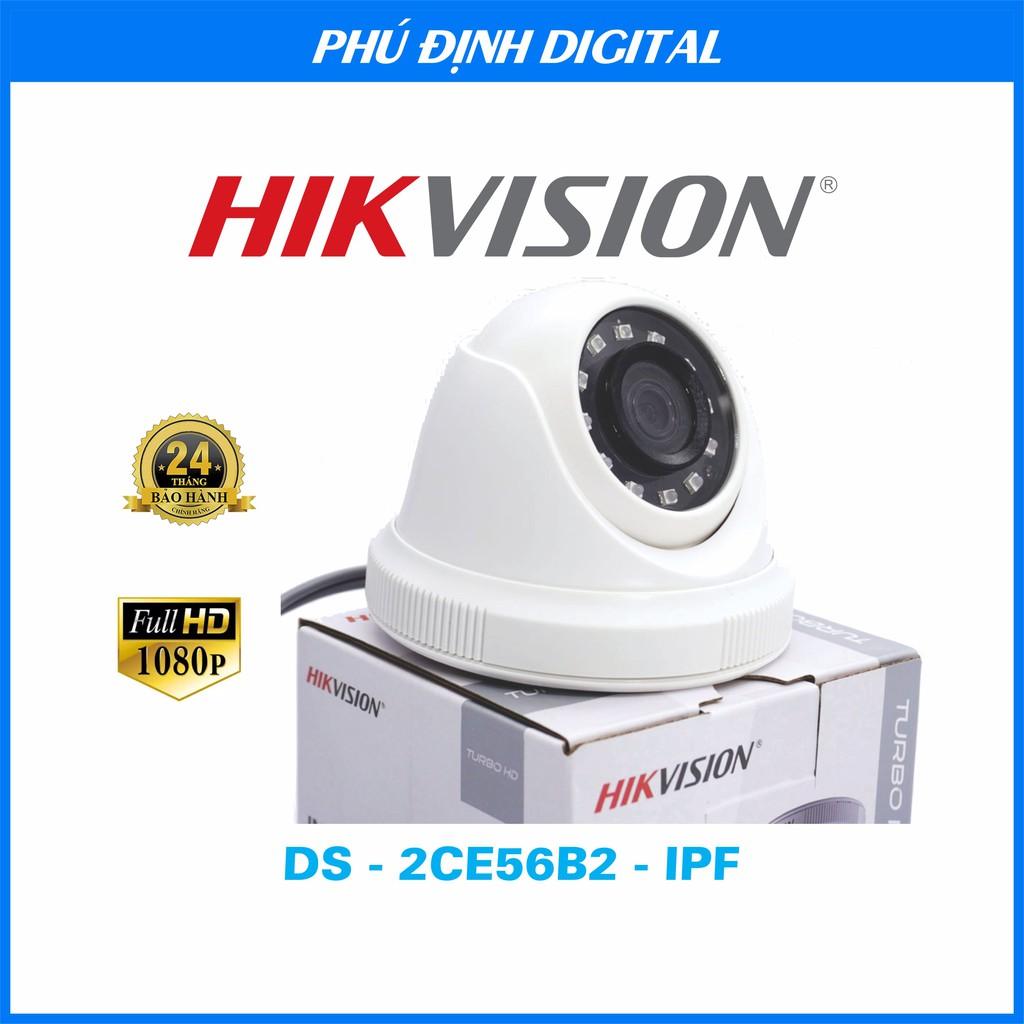 Camera Hikvision quan sát ngoài trời chống trộm siêu nét - Hàng Chính Hãng