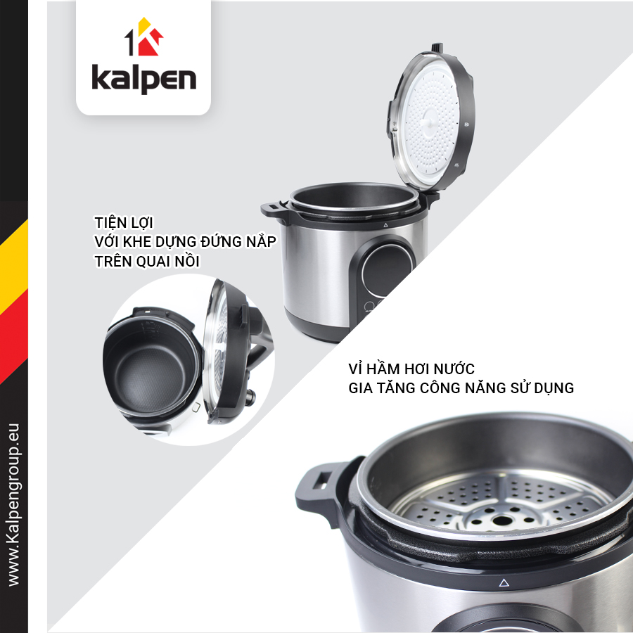 NỒI ÁP SUẤT ĐIỆN KALPEN PCK-3201 HÀNG CHÍNH HÃNG