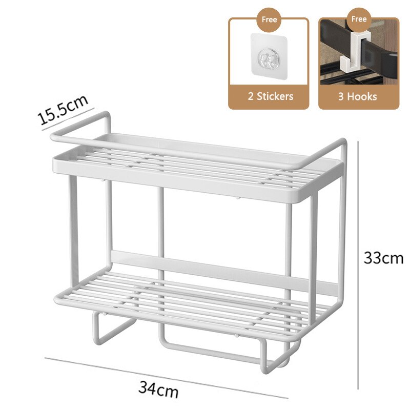 Kệ đặt toilet 2 tầng Bathroom Carbon Steel Rack