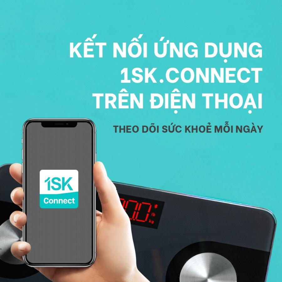 Cân điện tử 1SK CF398BLE cân sức khỏe thông minh