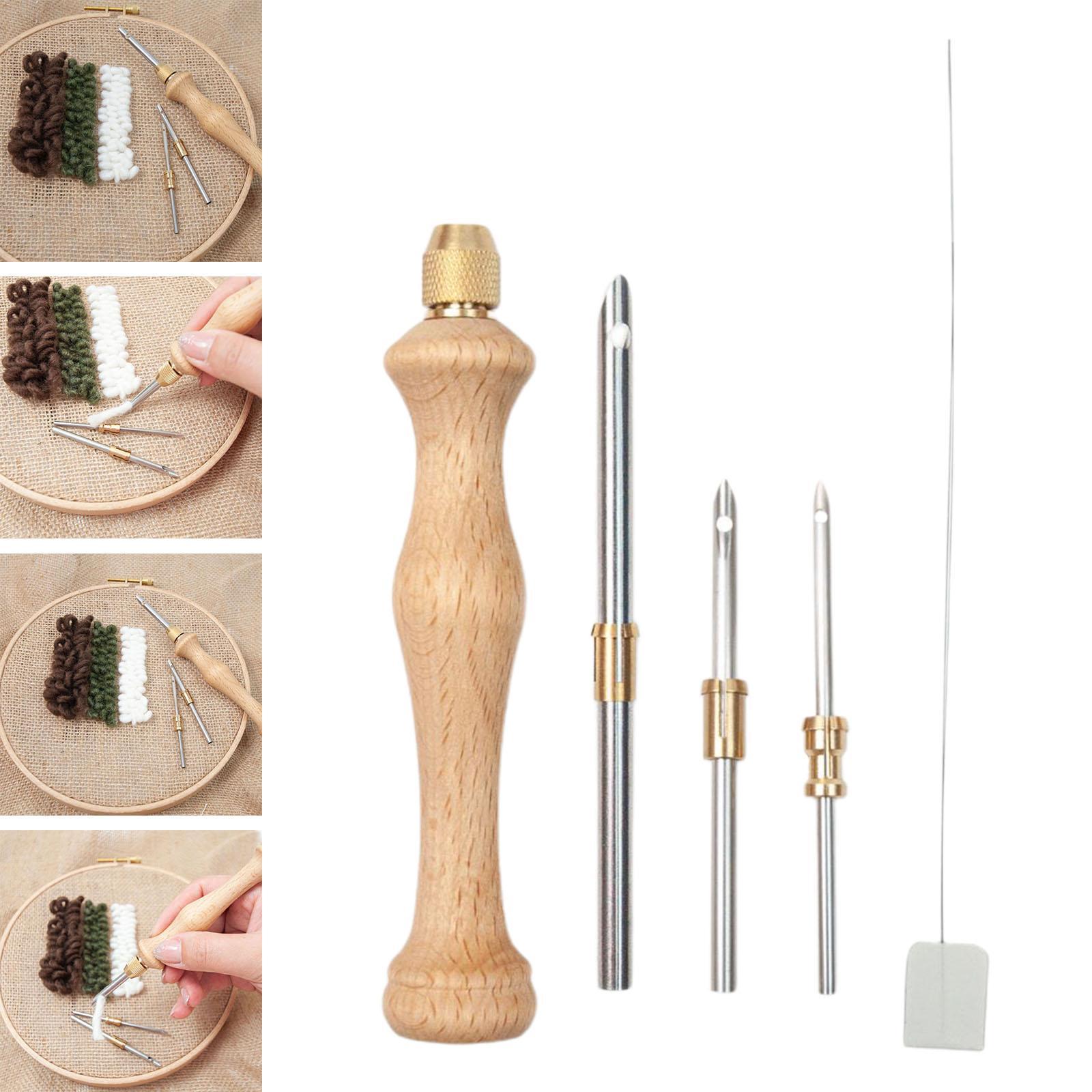 Punch Set Embroidery Punch Pen Punch Tool for 5 mm 3.5 mm Yarn
