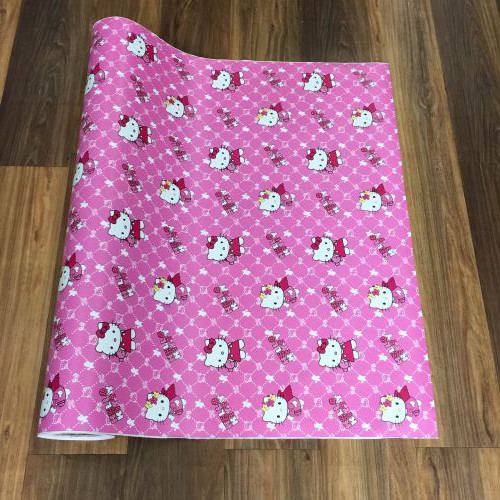 Giấy dán tường, decal dán tường Hello kitty. Cuộn 10m khổ 45cm