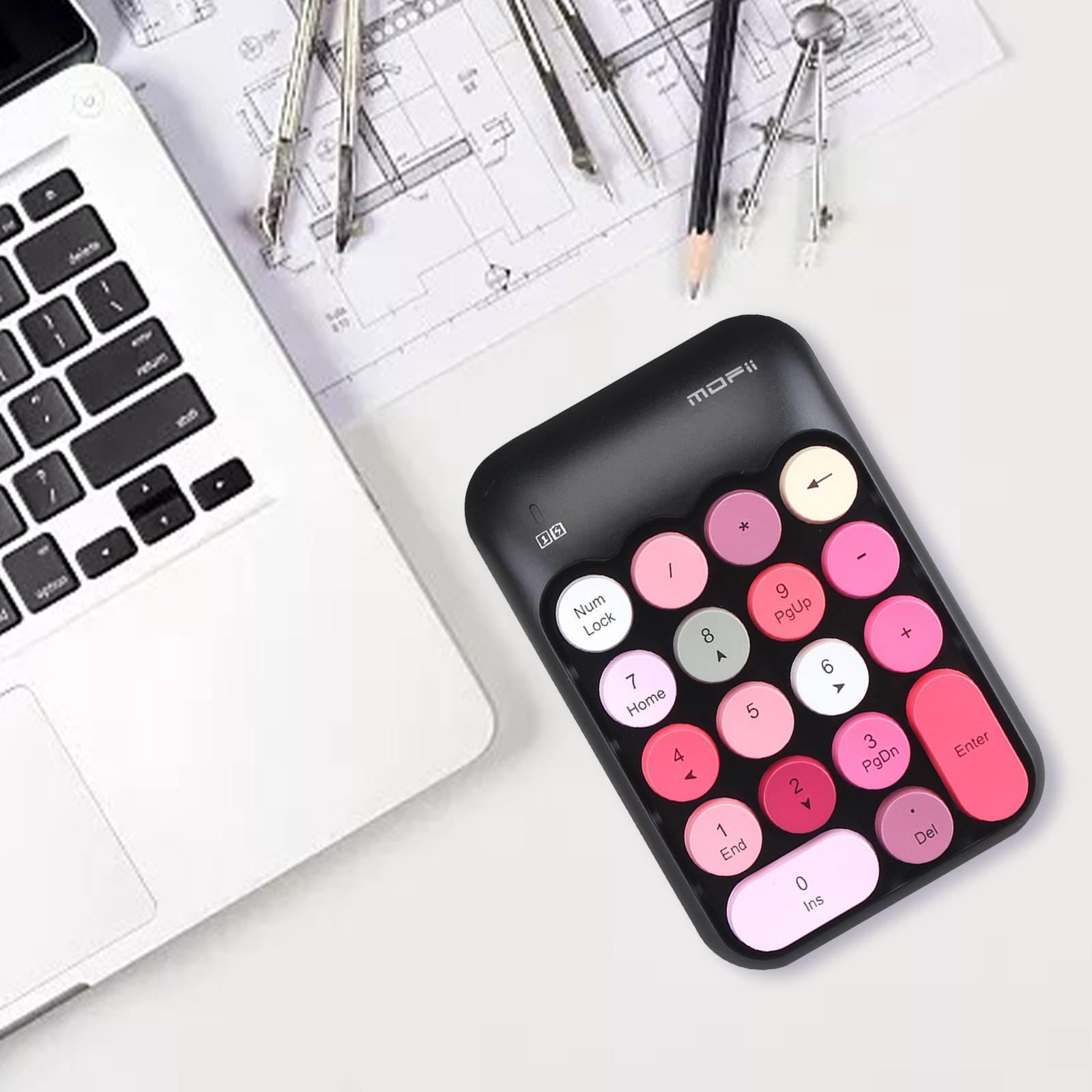 Portable Numeric Keypad 18 Keys Number Keyboard for Notebook