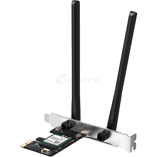 Card mạng PCIe Mercusys AX3000 Wifi 6 Bluetooth 5.3 PCle Adapter MA80XE - Hàng chính hãng