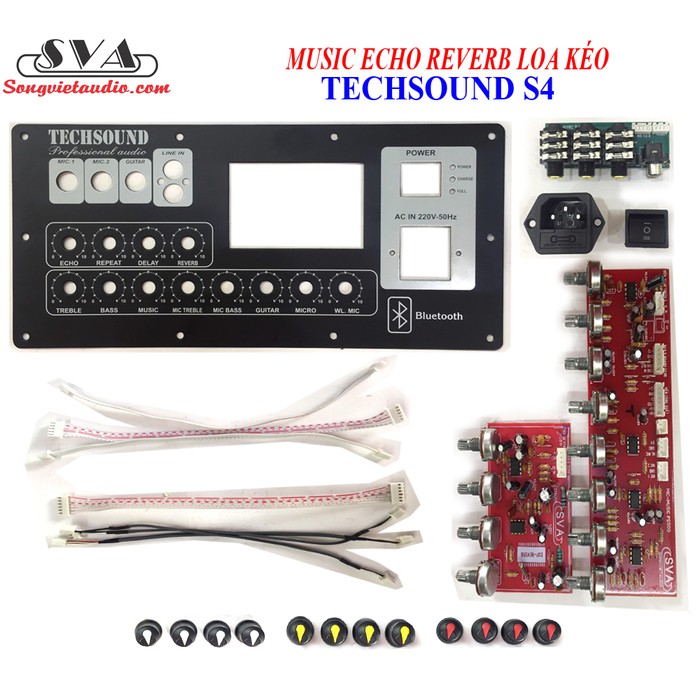 BỘ MẠCH LOA KÉO REVERB S4