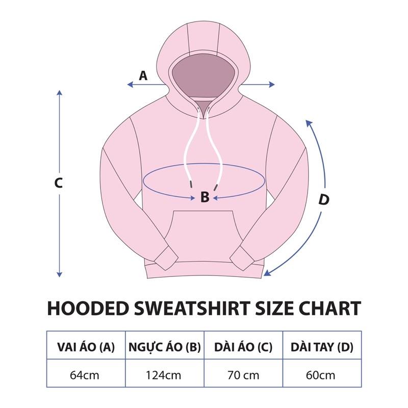 UPZ Áo Khoác Hoodie In Peachee (Đen)