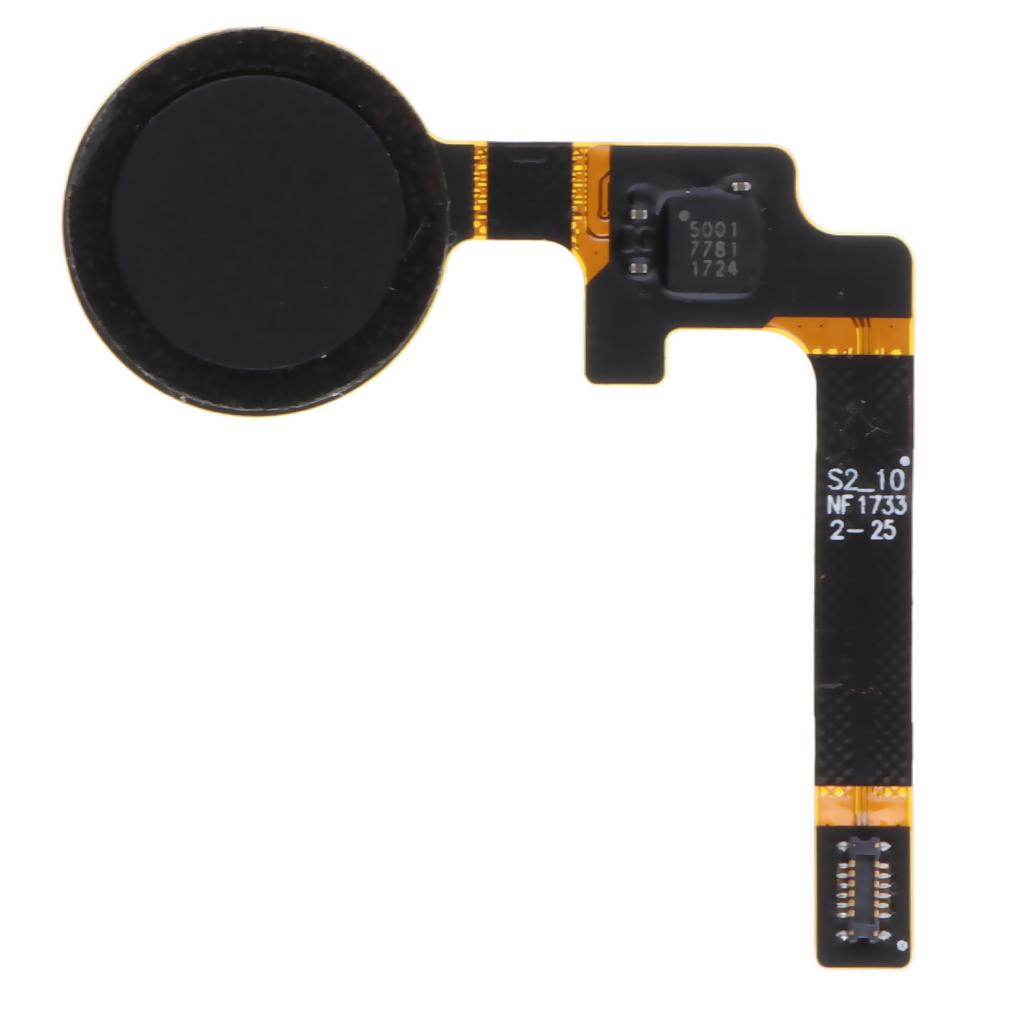 Button Fingerprint Sensor Power Flex Cable Replacement Part, Compatible for Google Pixel 2