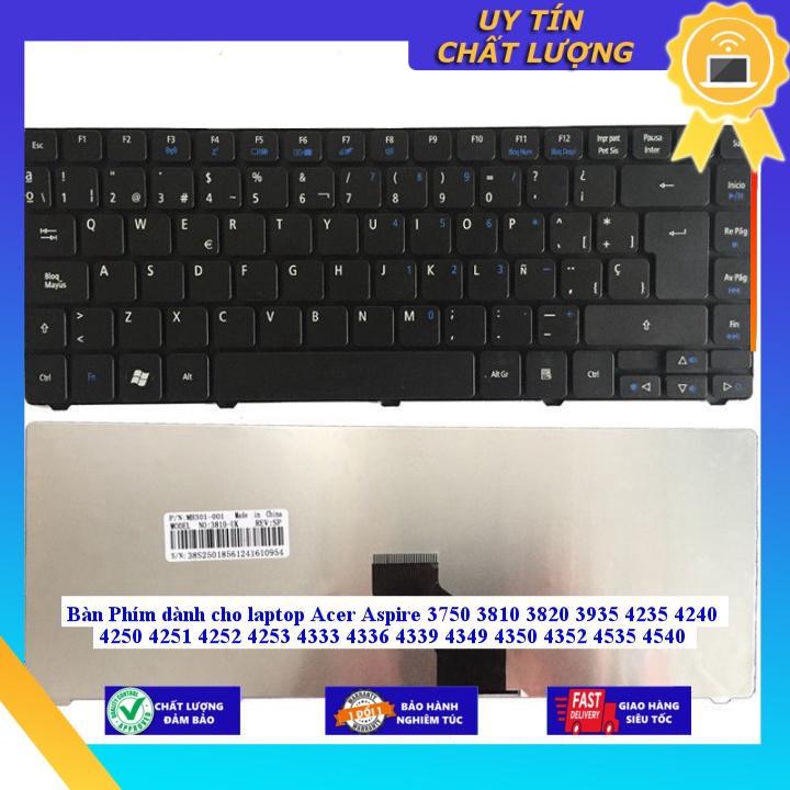 Bàn Phím dùng cho laptop Acer Aspire 3750 3810 3820 3935 4235 4240 4250 4251 4252 4253 4333 4336 4339 4349 4350 4352 453 - Hàng Nhập Khẩu New Seal