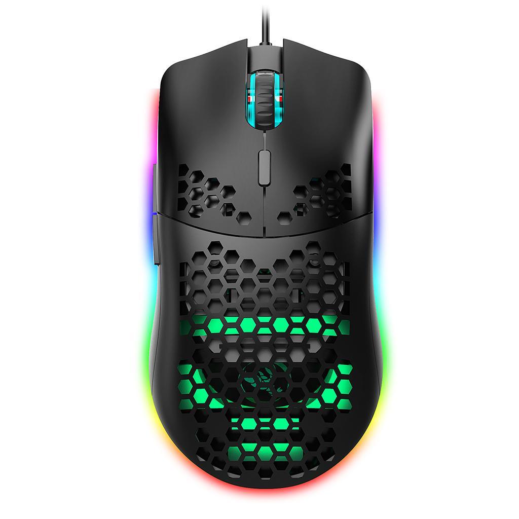 Honeycomb 6400 DPI RGB Wired USB  Gaming Mouse For PC  Gamer