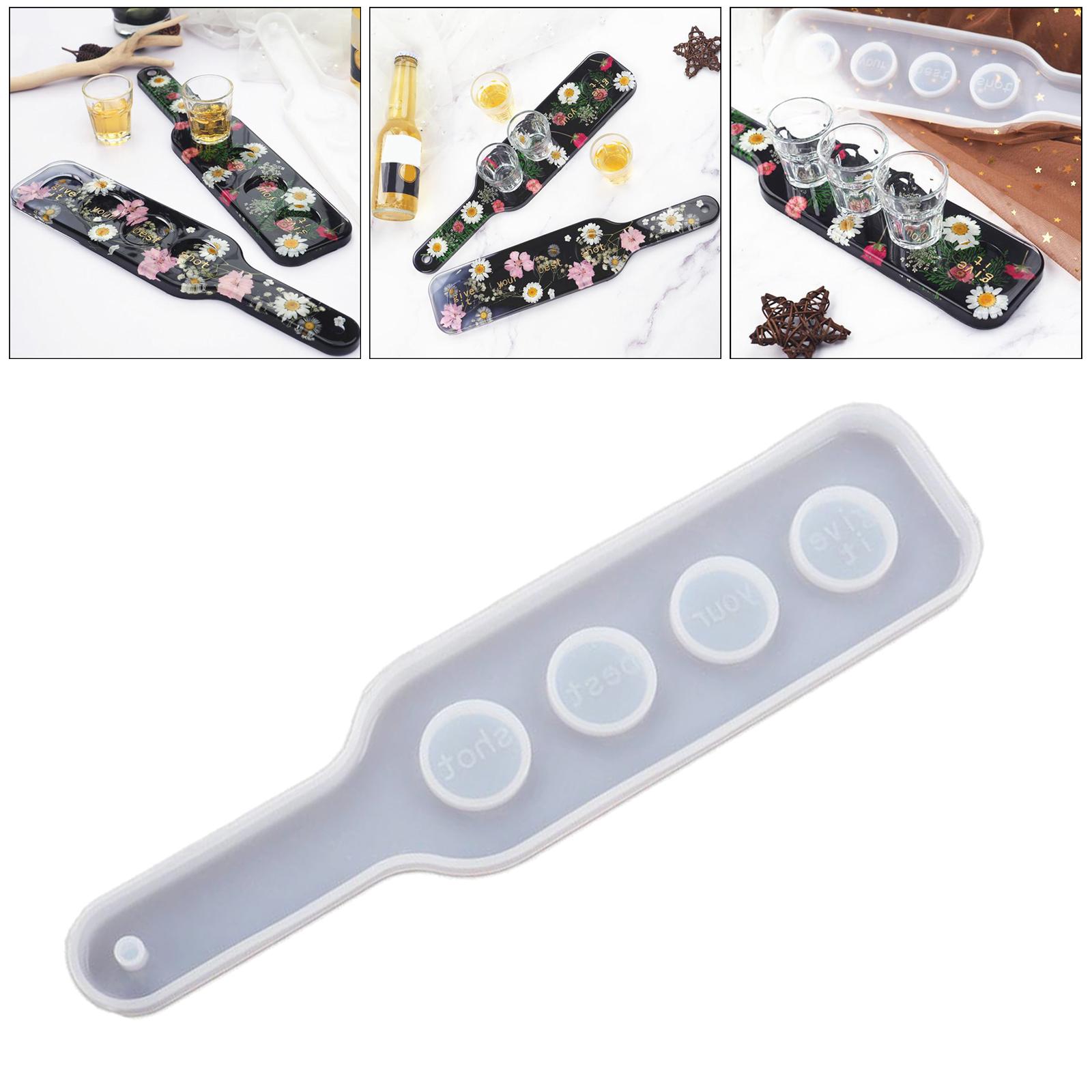 Silicone Coaster Mold Resin Casting Mold DIY Epoxy Fruit Tray Mould Craft
