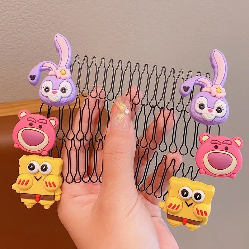 Kẹp Xước Tóc Hình Thú Nhiều Màu Sắc Dễ Thương Cho Bé (1 Kẹp)