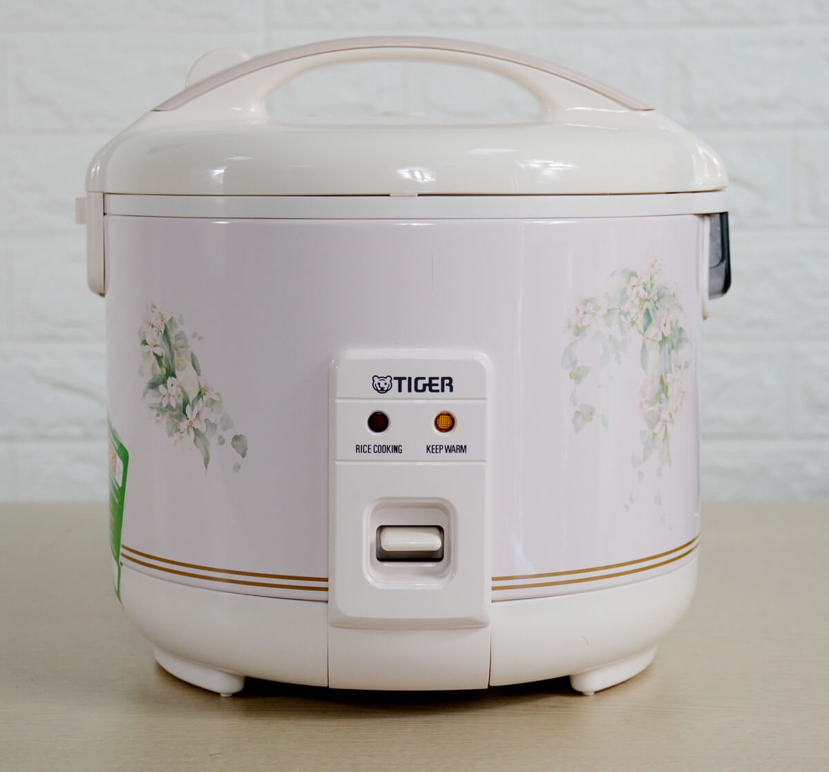 Nồi Cơm Điện Nắp Gài Tiger JNP-1000 - 1L JASMIN - Hàng Chính Hãng
