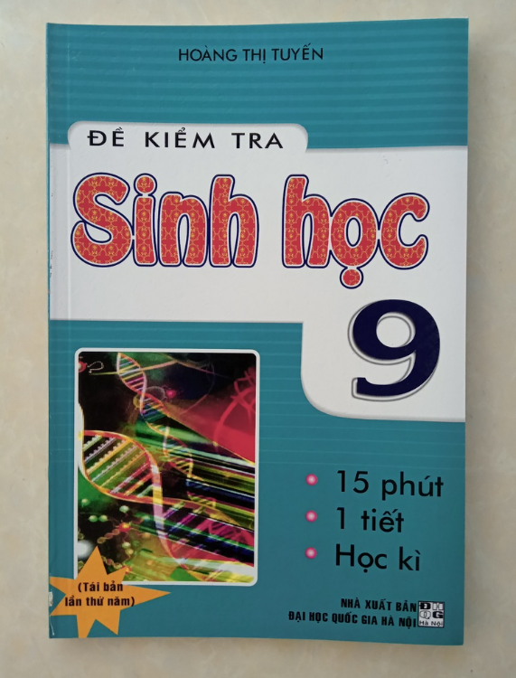 Sách - Đề kiểm tra sinh học 9