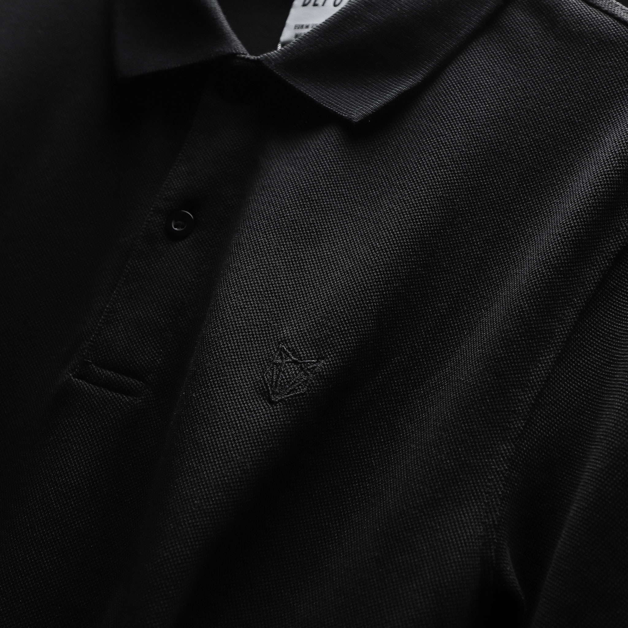 Áo thun POLO nam trơn màu thêu logo PLDF | LASTORE MENSWEAR