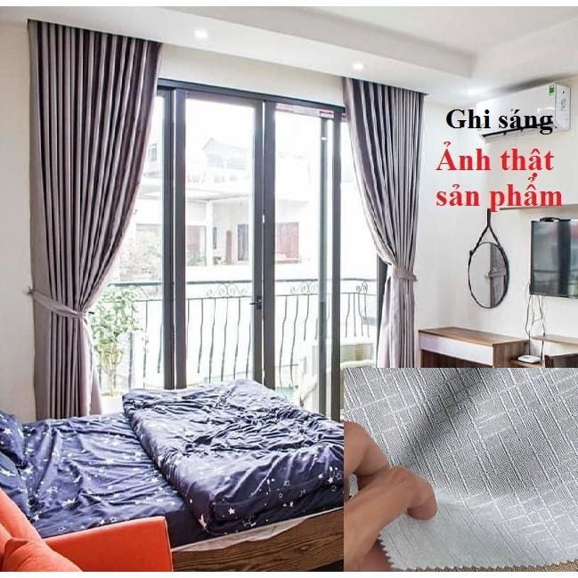 RÈM CỬA SỔ - SIZE VỪA- Chống nắng 95% (decor nhà cửa cực đẹp, cực rẻ) (không phải rèm dán tường)