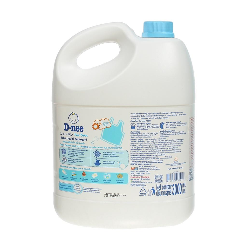 Nước giặt xả vải Dnee 3000ml (giao màu ngẫu nhiên)