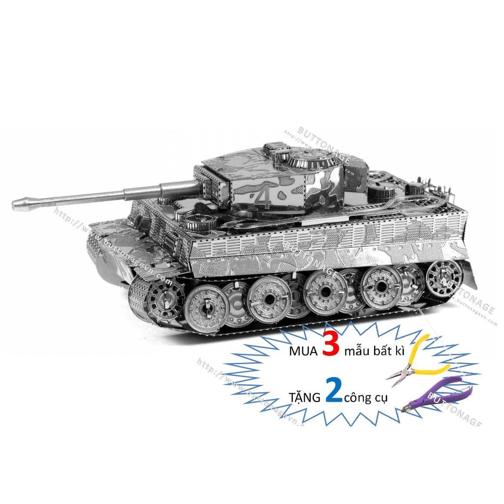 Mô Hình Lắp Ráp 3d Xe Tăng Tiger 1 - Đức