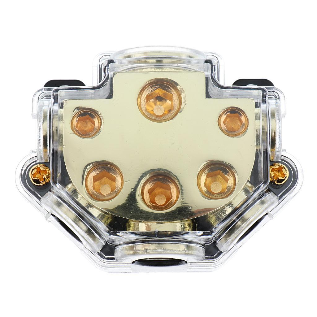 2X Car Audio Fuse Holder Power Distribution Block