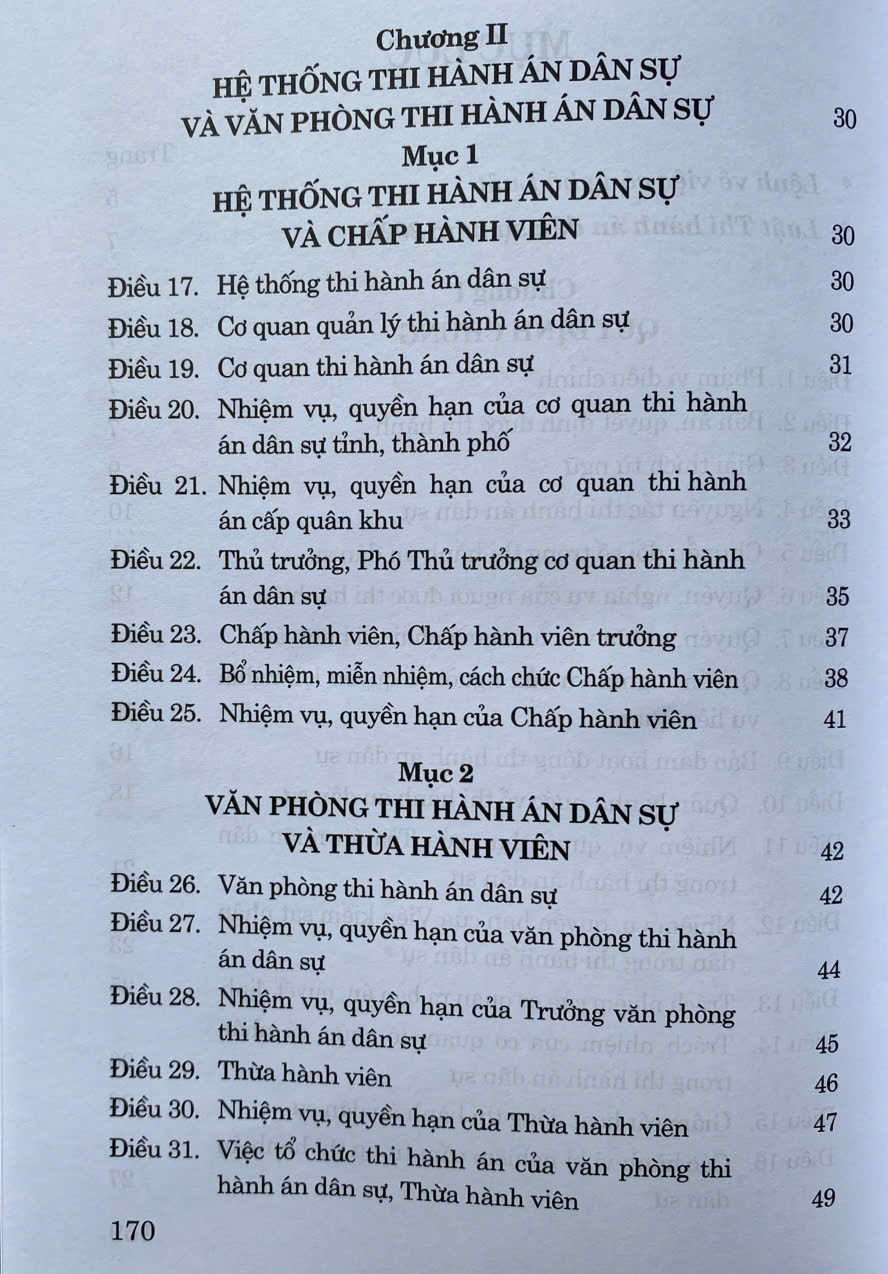 Luật Thi Hành Án Dân Sự Năm 2025