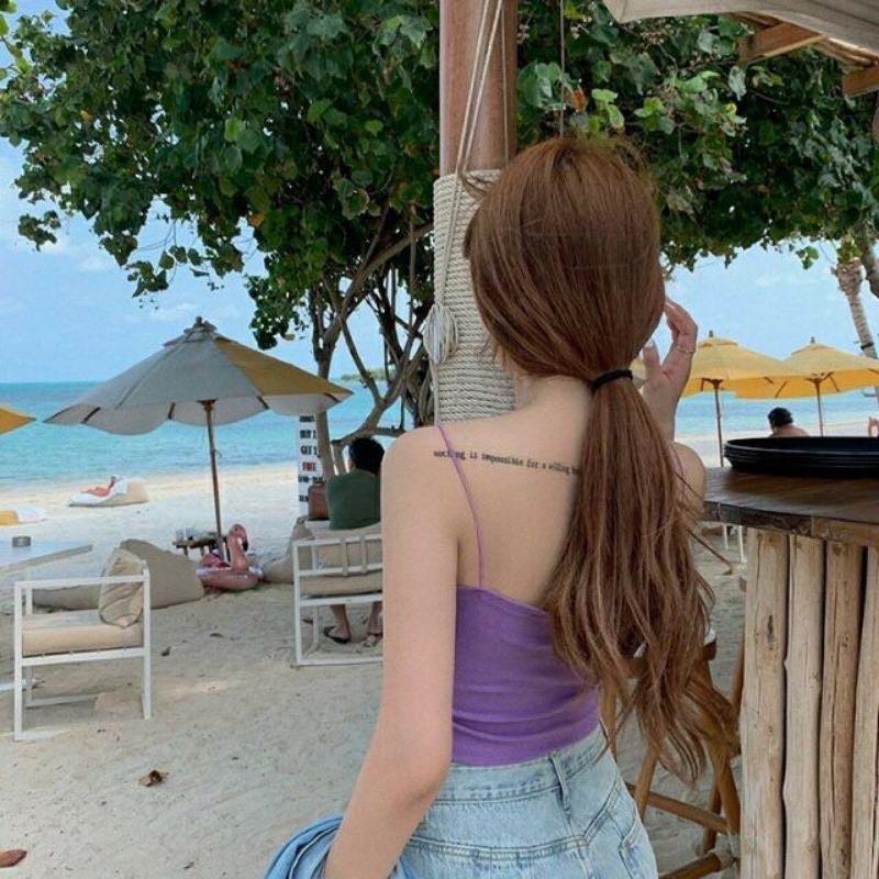 áo 2 dây sợi bún siêu đẹp chất zip loại đẹp