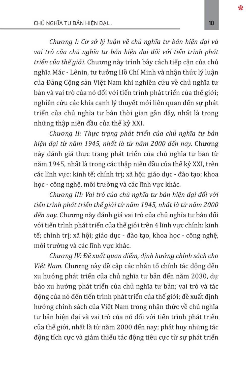 Chủ nghĩa tư bản hiện đại vai trò, tác động đến tiến trình phát triển và định hướng chính sách của Việt Nam - bản in 2025