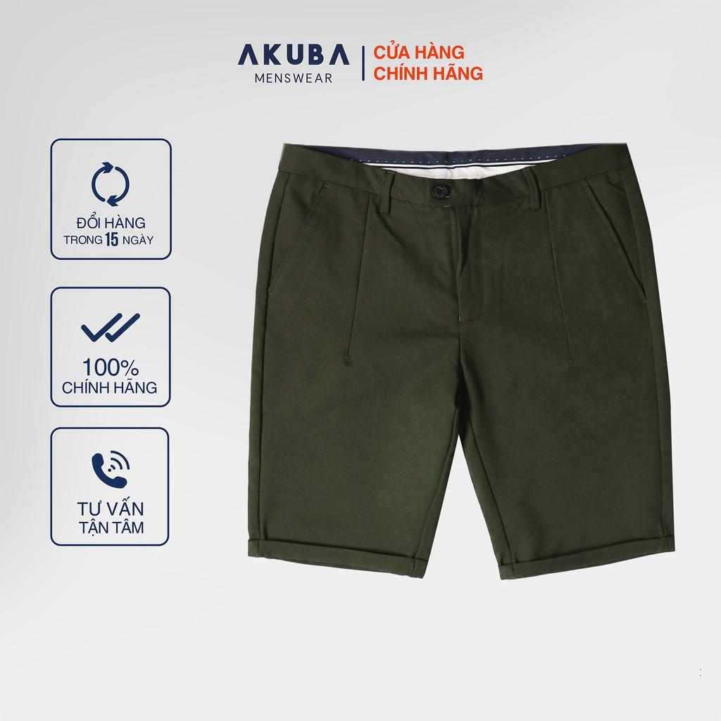 Quần Short Nam Kaki Cao Cấp Akuba | 306-1