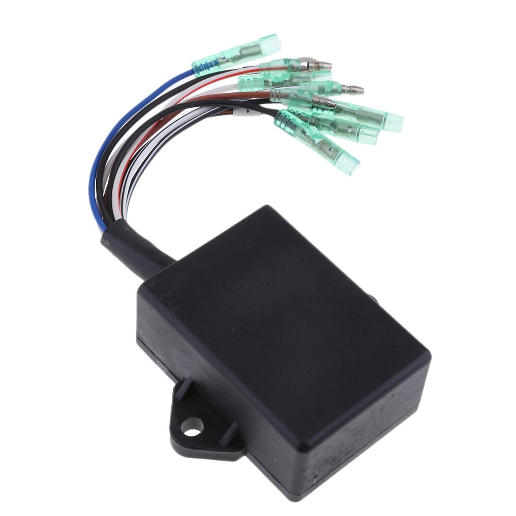CDI Ignition Coil Module Power Unit for Yamaha 2 Stroke 30HP Outboard Engine