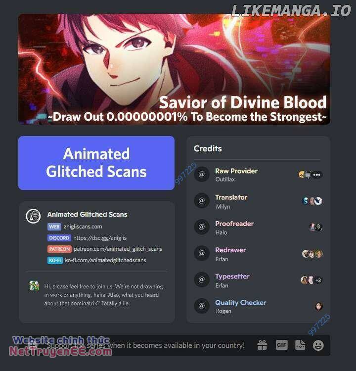 Huyết Thánh Cứu Thế Chủ~ Ta Chỉ Cần 0.0000001% Đã Trở Thành Vô Địch chapter 66 1